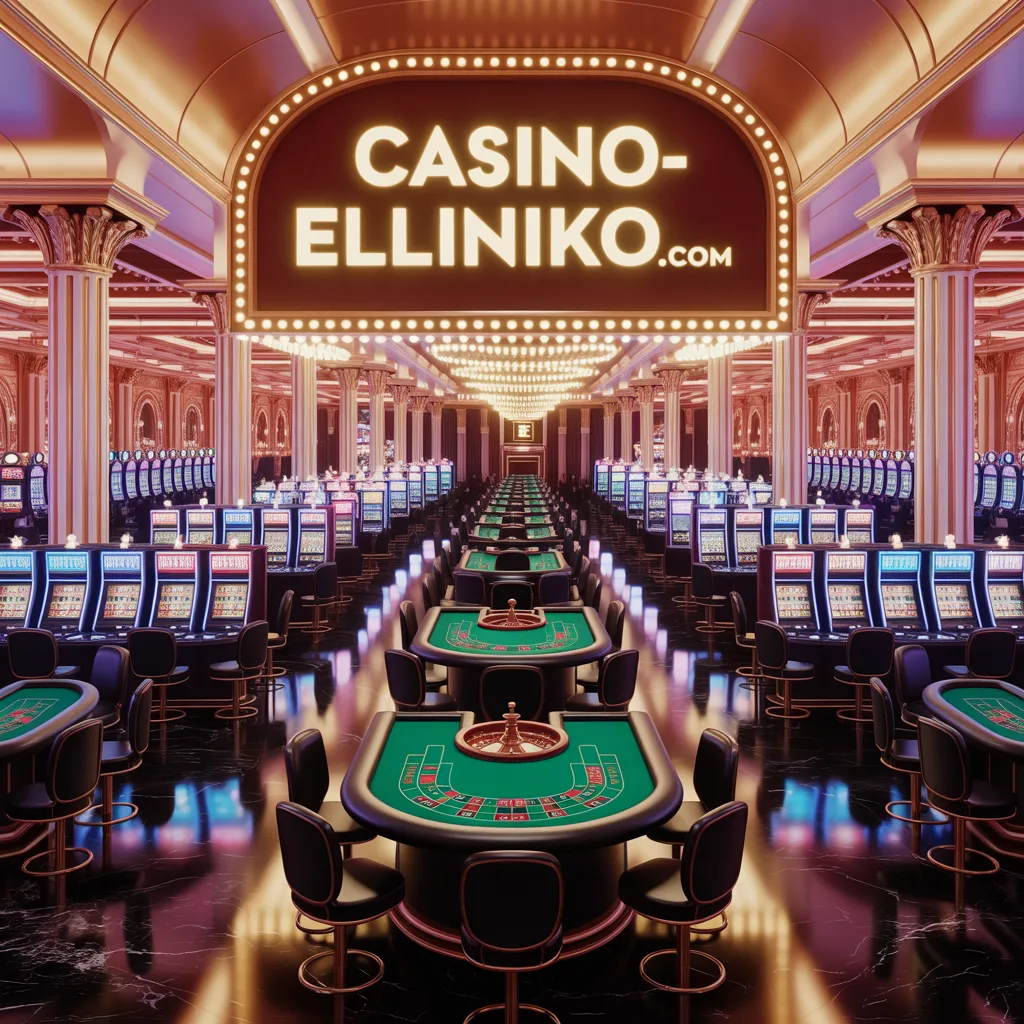 Casino Elliniko Premium Domain For Sale - Μεγαλοπρεπής Αίθουσα Καζίνο